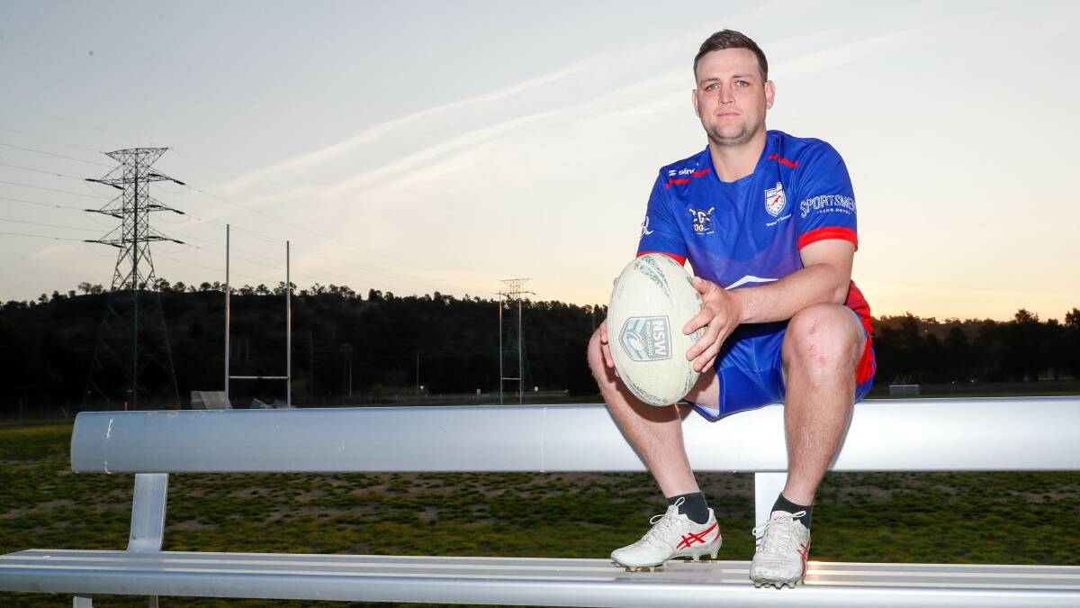 Kangaroos forward Troy Barby is looking to make the most of his late return from injury ahead of Sunday's Group Nine grand final. Picture by Les Smith