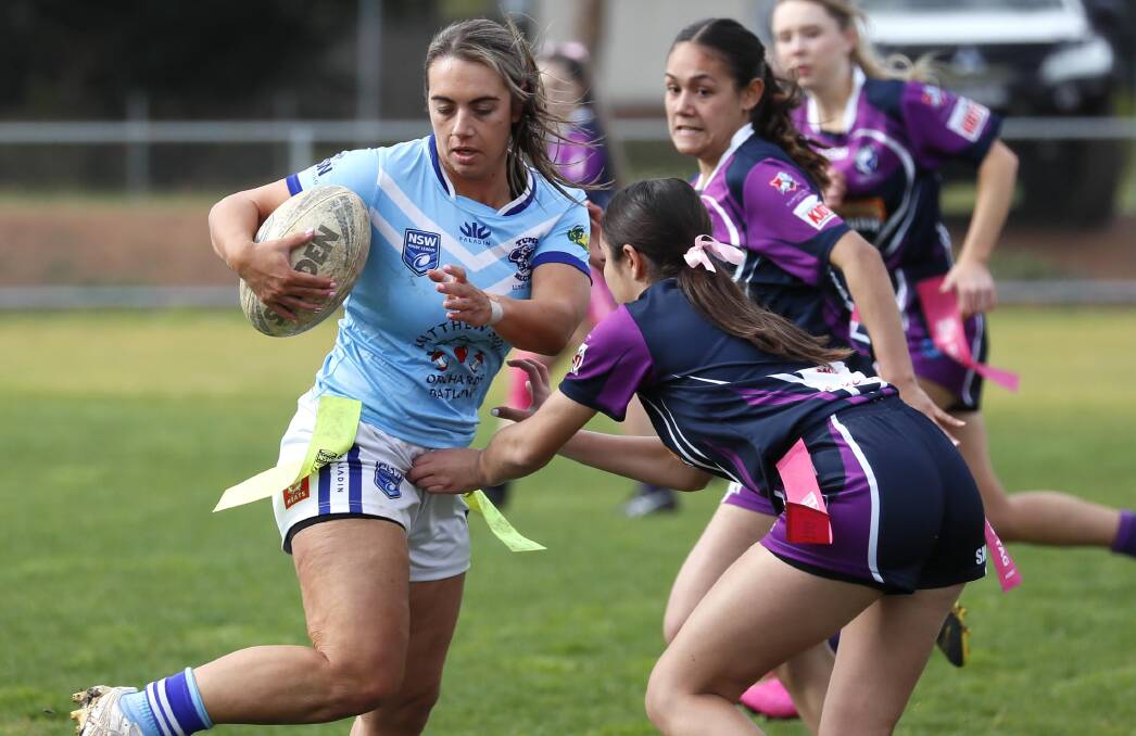 Elise Smith was one of a number of Tumut leaguetag players who also travelled to play in the Katrina Fanning Shield last year. The Blues are looking for expressions of interest to forming a side this season.