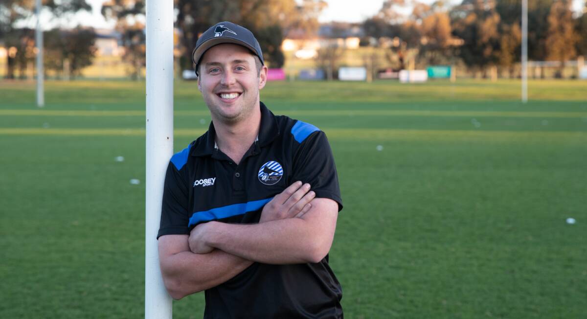 Wagga City captain Jesse Uhr is looking to guide the club to a third straight premiership at Conolly Rugby Complex on Saturday. Picture by Madeline Begley