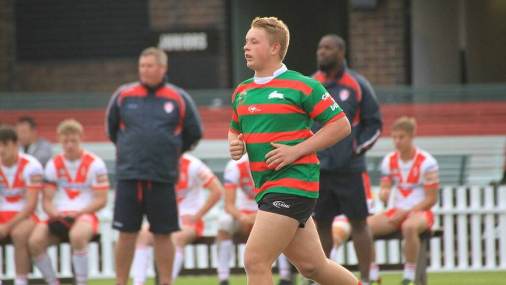 Former South Sydney lower grades player Lachlan Gale will link up with his Australian Schoolboys teammate Tom Giles at Young next year. Picture supplied