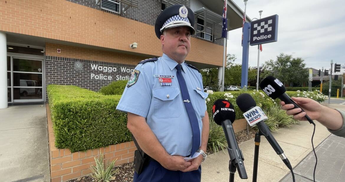 Riverina Highway Patrol Inspector Darren Moulds warns motorists police will continue to be out in force in 2024 in the Riverina. Picture by Taylor Dodge