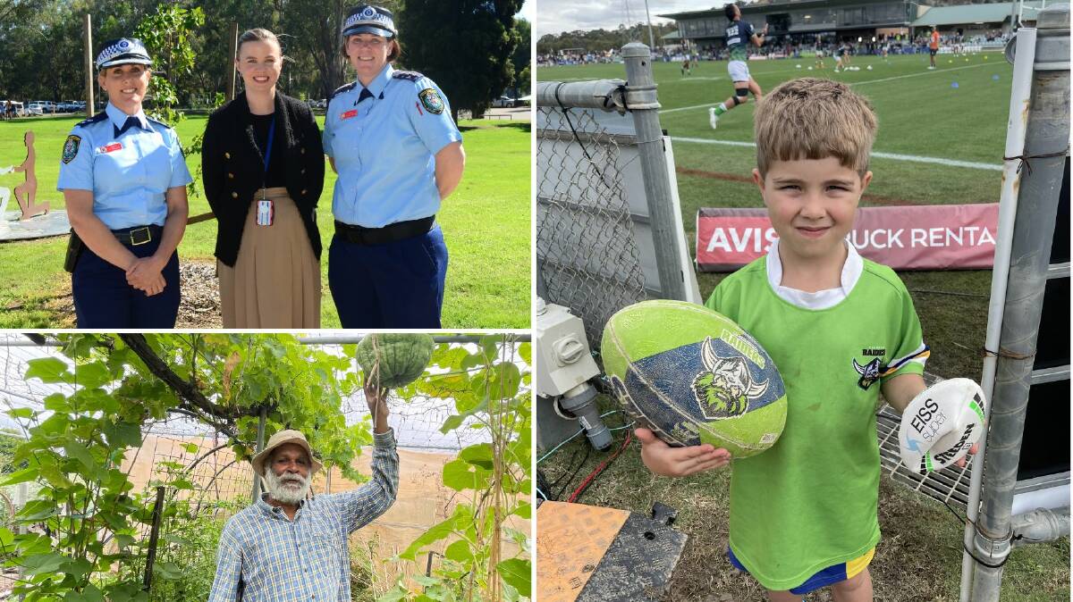 This weekend Wagga residents will be able to meet their local emergency services, watch the Canberra Raiders go head-to-head with the Dolphins and unwind at the Demonstration Gardens. File pictures