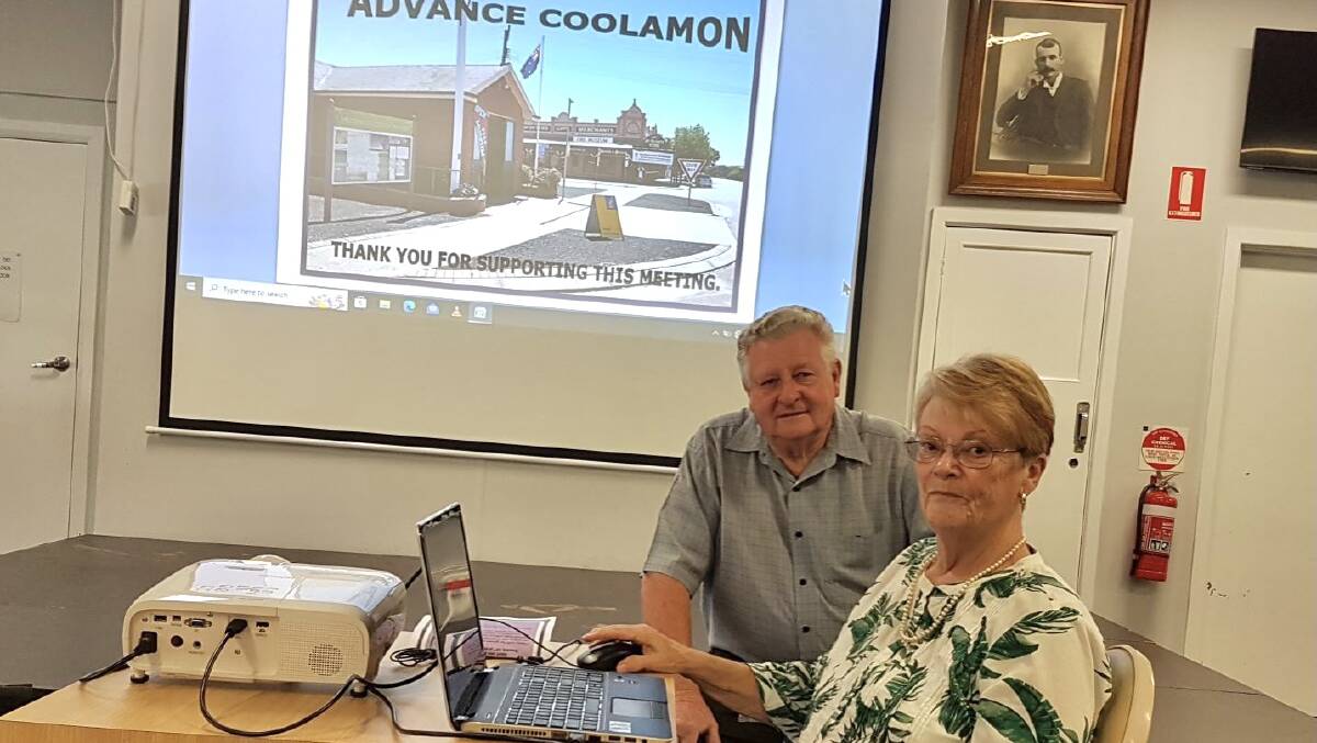 Chris and Jo Berry came up with the idea to establish the Advance Coolamon Committee. Picture supplied 