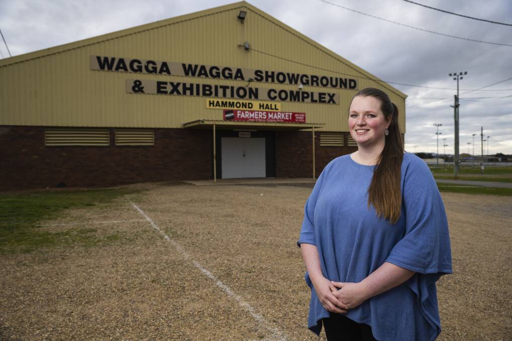 Wagga Show Society head steward Kate Webster is hoping to see Wagga youth put their hands up for Young Woman of The Year. Picture by Ash Smith 
