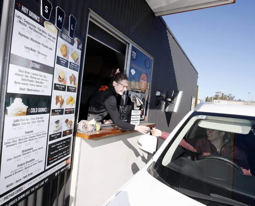 BE KIND: The Fast Lane Drive Thru Wagga operations manager Erin Satchell said the city's residents are among the most generous. Picture: Les Smith