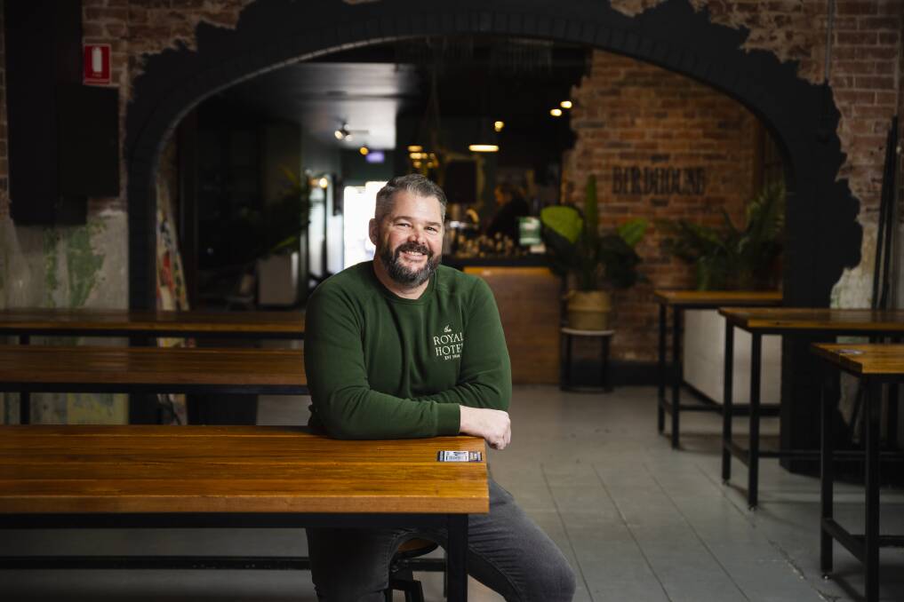 New Birdhouse Bar and Kitchen Owner Chris Hawe has big plans for the venue including a name change and an improved menu. Picture by Ash Smith 