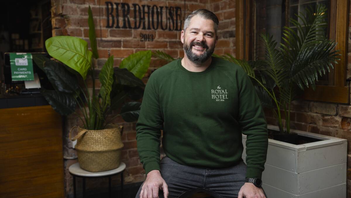 Hospitality business mogul Chris Hawe has officially taken over ownership of the Birdhouse Bar and Kitchen in partnership with his wife and parents in law. Picture by Ash Smith 