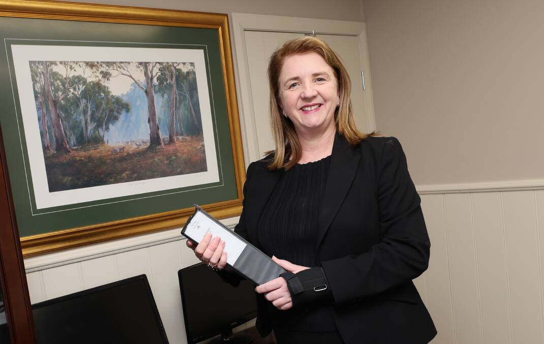 Fifth-generation farmer and Wagga solicitor Maggie Orman from Orman Solicitors is passionate about helping the farming community. Picture by Les Smith 