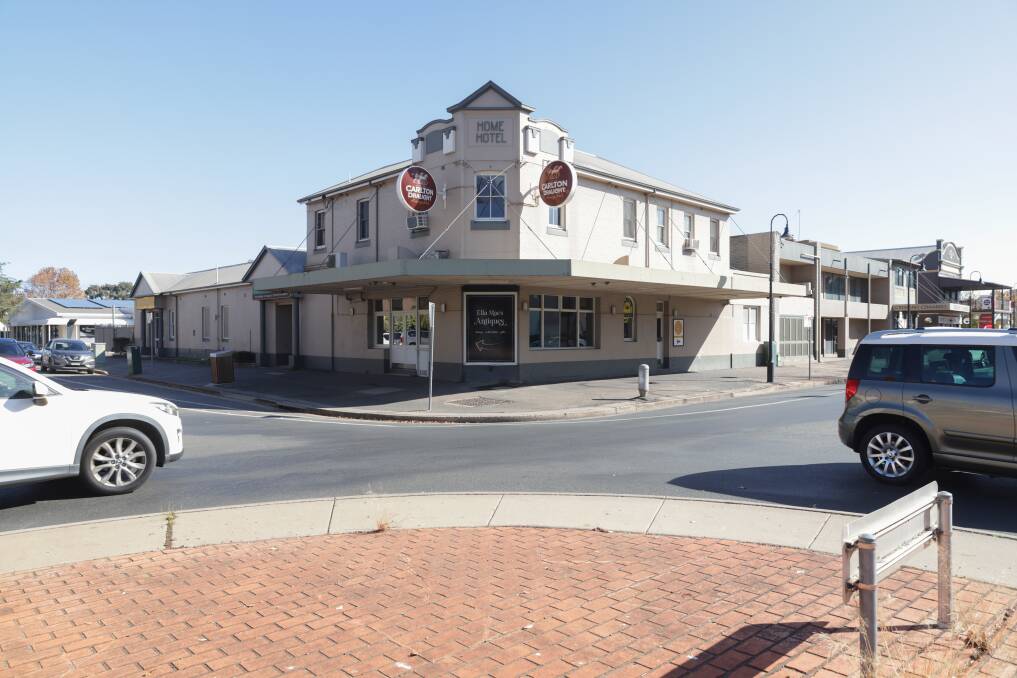 Plans to transform The Home Tavern into a shop and residential housing have been lodged to Wagga City Council. Picture by Tom Dennis 