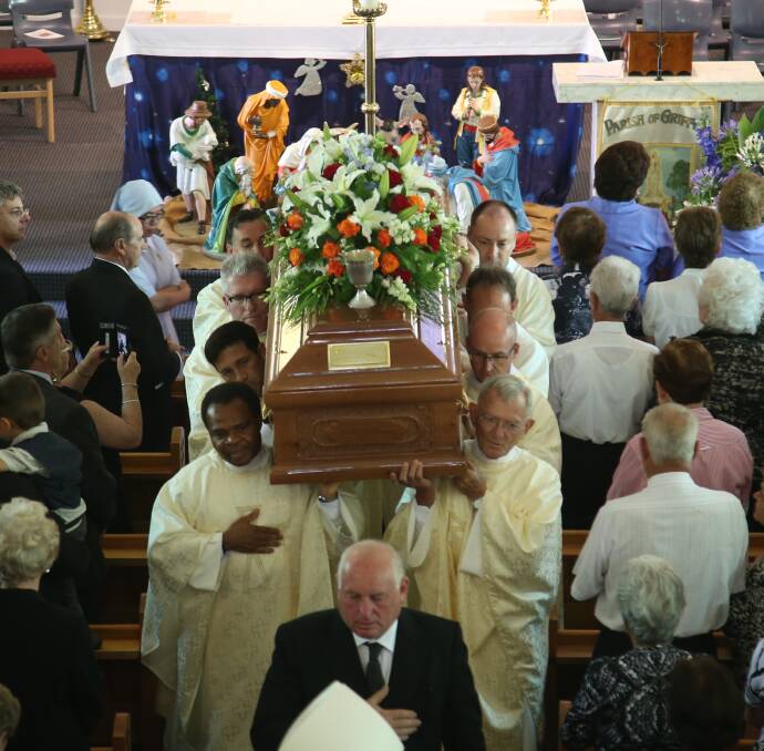 Fr Beltrame's funeral
