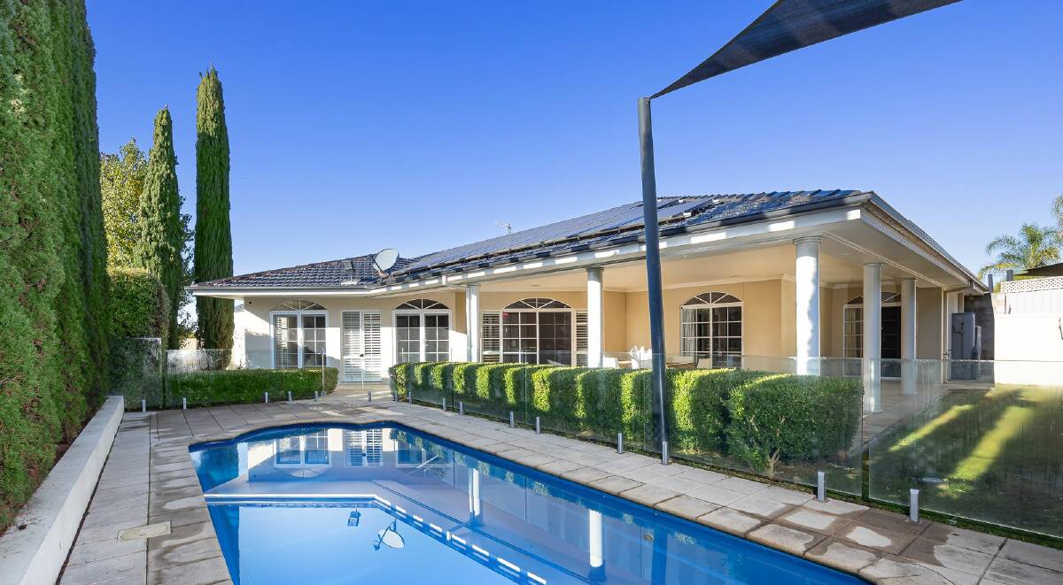 This five-bedroom house at 12 Cumberland Court in Wagga is currently listed for sale. Photo was supplied.