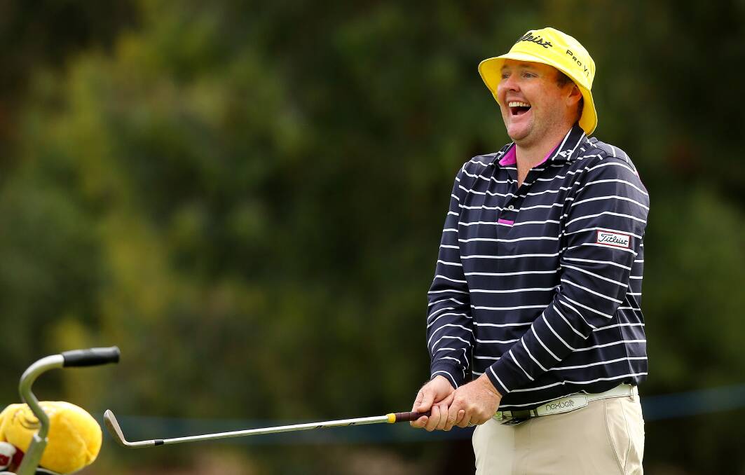 Jarrod Lyle playing a recent pro-am in Melbourne. Picture: Getty Images