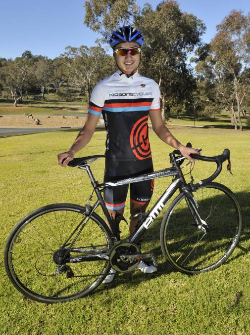 Wagga cyclist Chris Powell