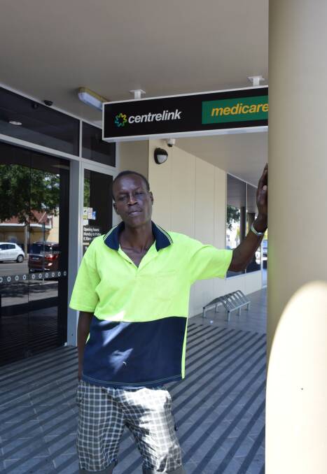 STRUGGLE: Arop Deng has had trouble looking for work through his employment agency. Picture: Alex McConachie