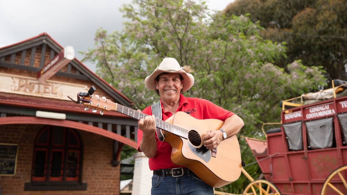Owen Blundell plans to use country music to make the Tumblong Tavern experience unforgettable for travellers. Picture by Madeline Begley