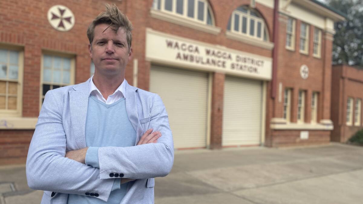 Labor councillor Dan Hayes says his aim for the rest of the term is to tackle the council's budget issues, social housing and the CBD master plan. Picture by Monty Jacka 