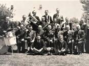 Members of the Wagga Concert Band, pictured in the 1950s. Supplied picture (Sherry Morris Collection)