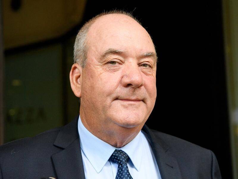 Daryl Maguire is accused of conspiring with a migration agent to breach the migration act. (Bianca De Marchi/AAP PHOTOS)