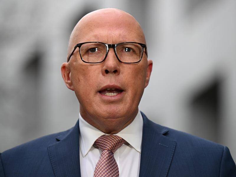 Peter Dutton is being referred to the national security watchdog over non-disclosure of reports. (Lukas Coch/AAP PHOTOS)
