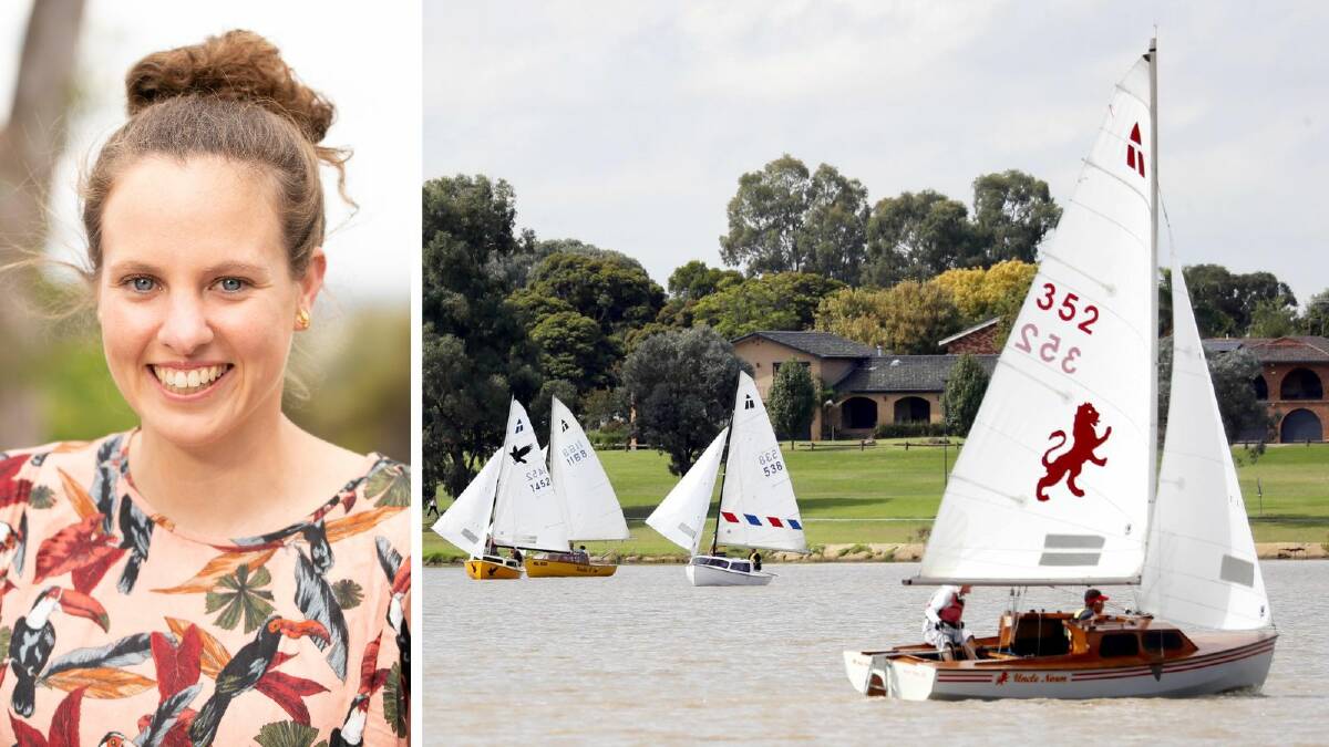 Councillor Georgie Davies is behind a push for action to address the sediment issue in Wagga's Lake Albert and preserve the lake's recreational functionality.