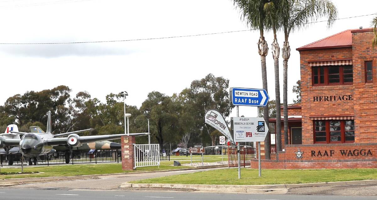 The RAAF Wagga base at Forest Hill. Picture by Les Smith