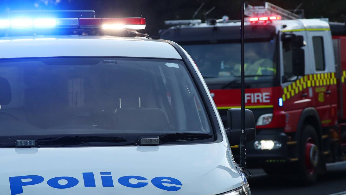 Two people were taken to hospital after a ute left a suburban street in Wagga's southern suburbs and crashed into a pole and a tree on Friday, April 26. File image