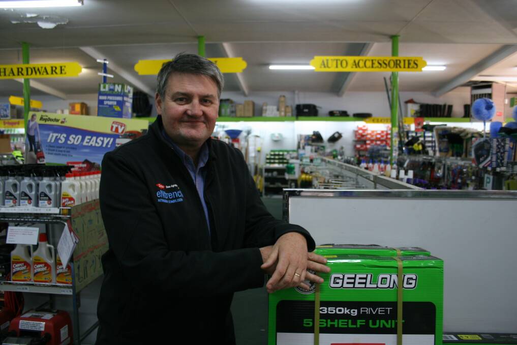 FRIENDLY FACES: The name and staff of JJS Glass and Co including manager Graham Manning will continue at the business after it was sold to the Riverina Co-Op. Picture: Declan Rurenga