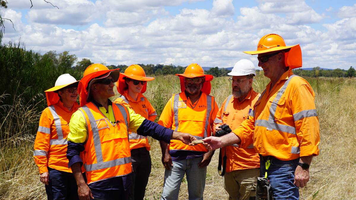 Aboriginal artefacts found during Inland Rail build returned to Country ...